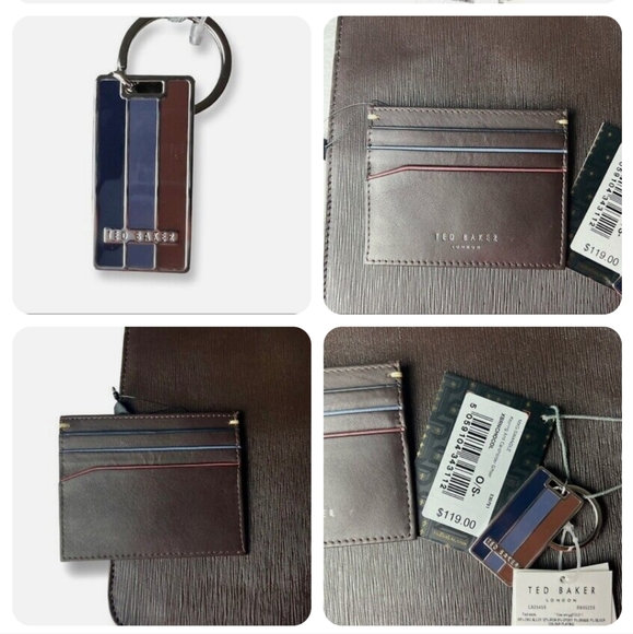 Ted Baker Swandler key ring and cardholder gift set - Picture 7 of 8